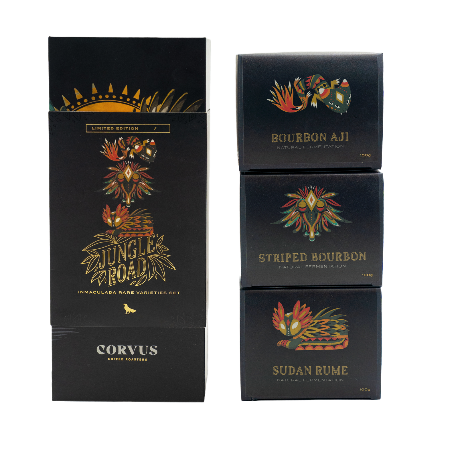 Introducing Jungle Road Tasting Set Dial