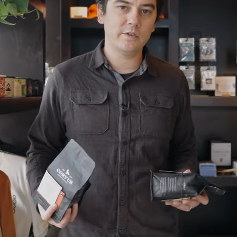 Orange and Red Labels