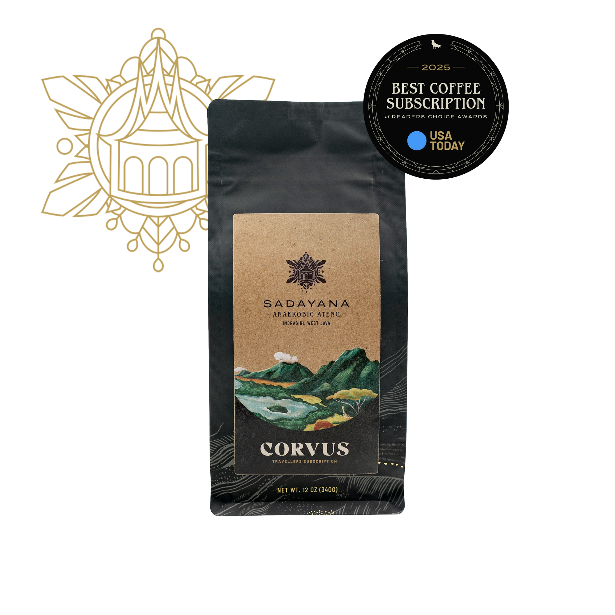 Traveller's Sadayana Anaerobic Natural Dial - Corvus Coffee