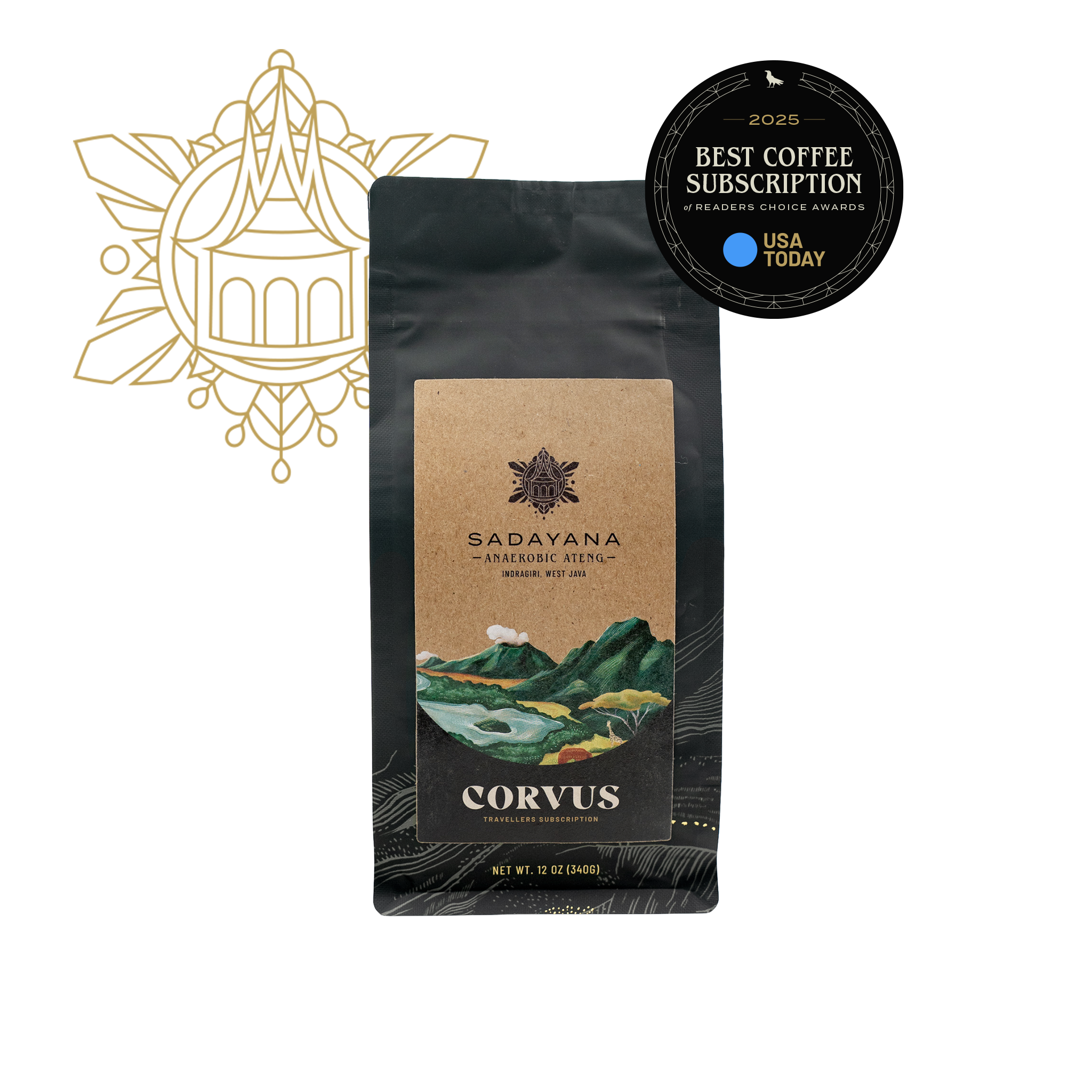 Traveller's Sadayana Anaerobic Natural Dial - Corvus Coffee