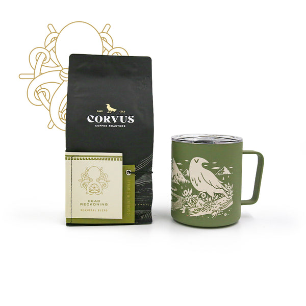 Dead Reckoning x Artist Mug Gift Box - Corvus Coffee