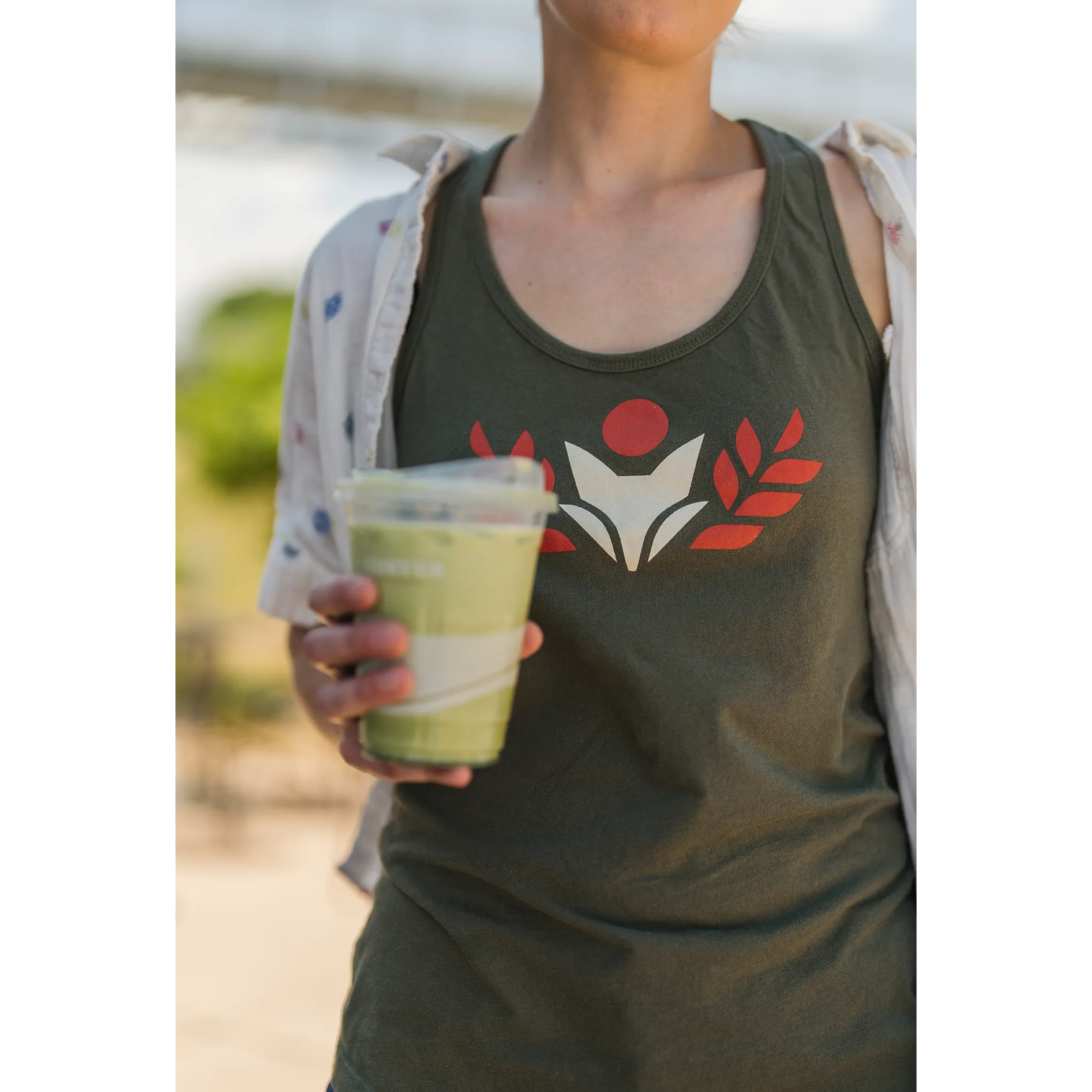 The Fox & The Raven Racerback Tank Top