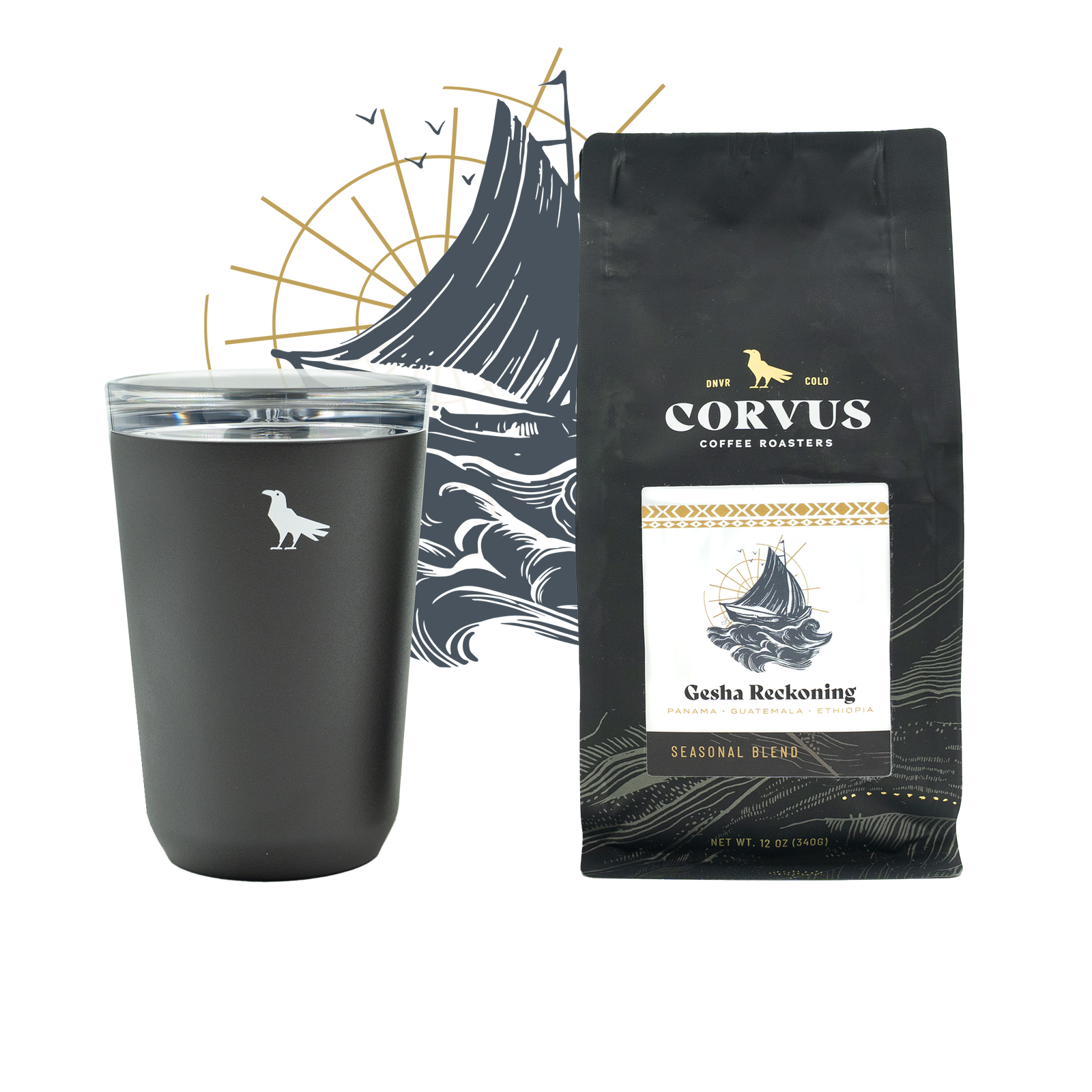 Gesha Reckoning x Kinto To Go Tumbler