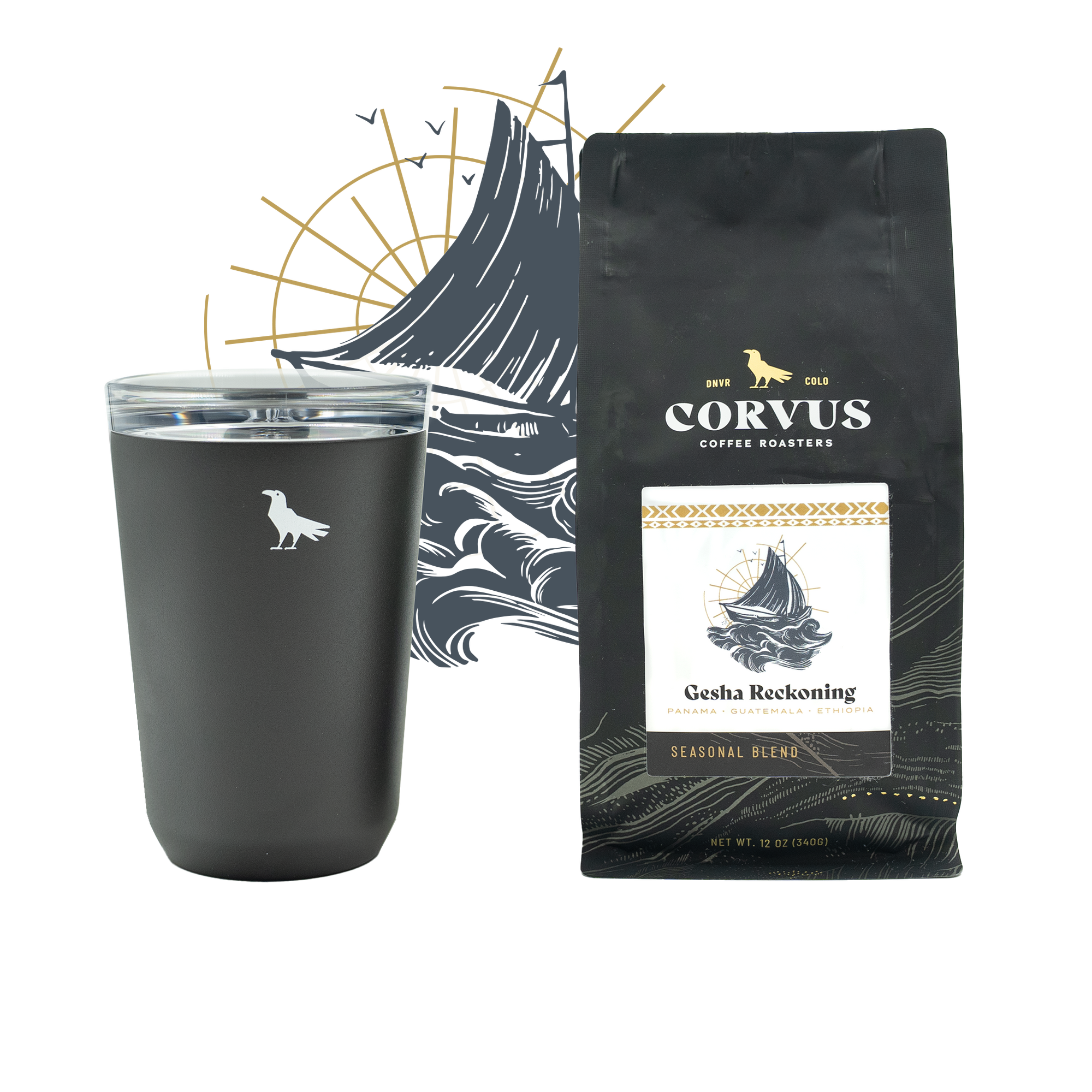 Gesha Reckoning x Kinto To Go Tumbler