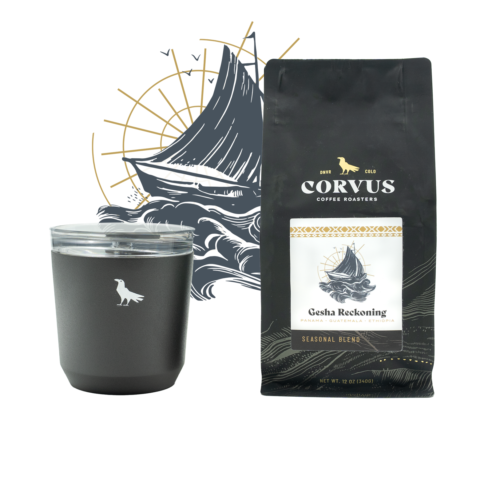 Gesha Reckoning x Kinto To Go Tumbler