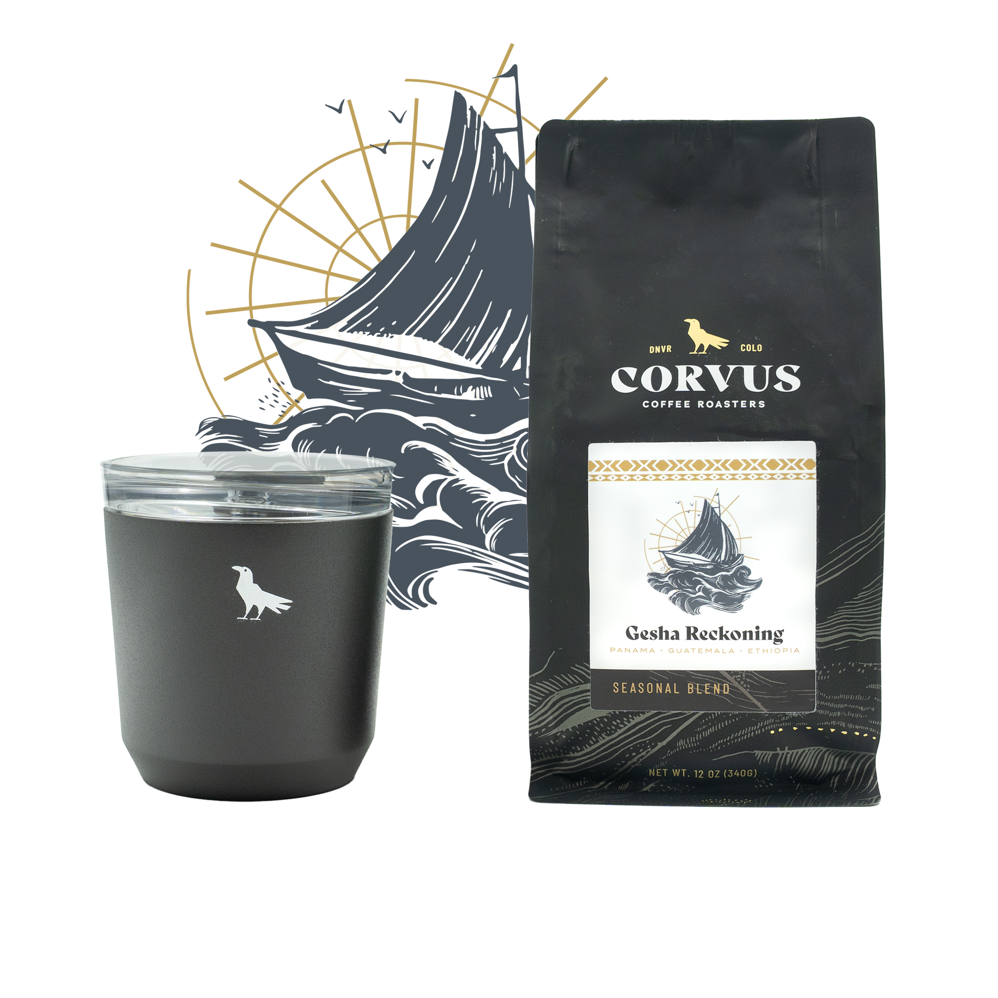 Gesha Reckoning x Kinto To Go Tumbler