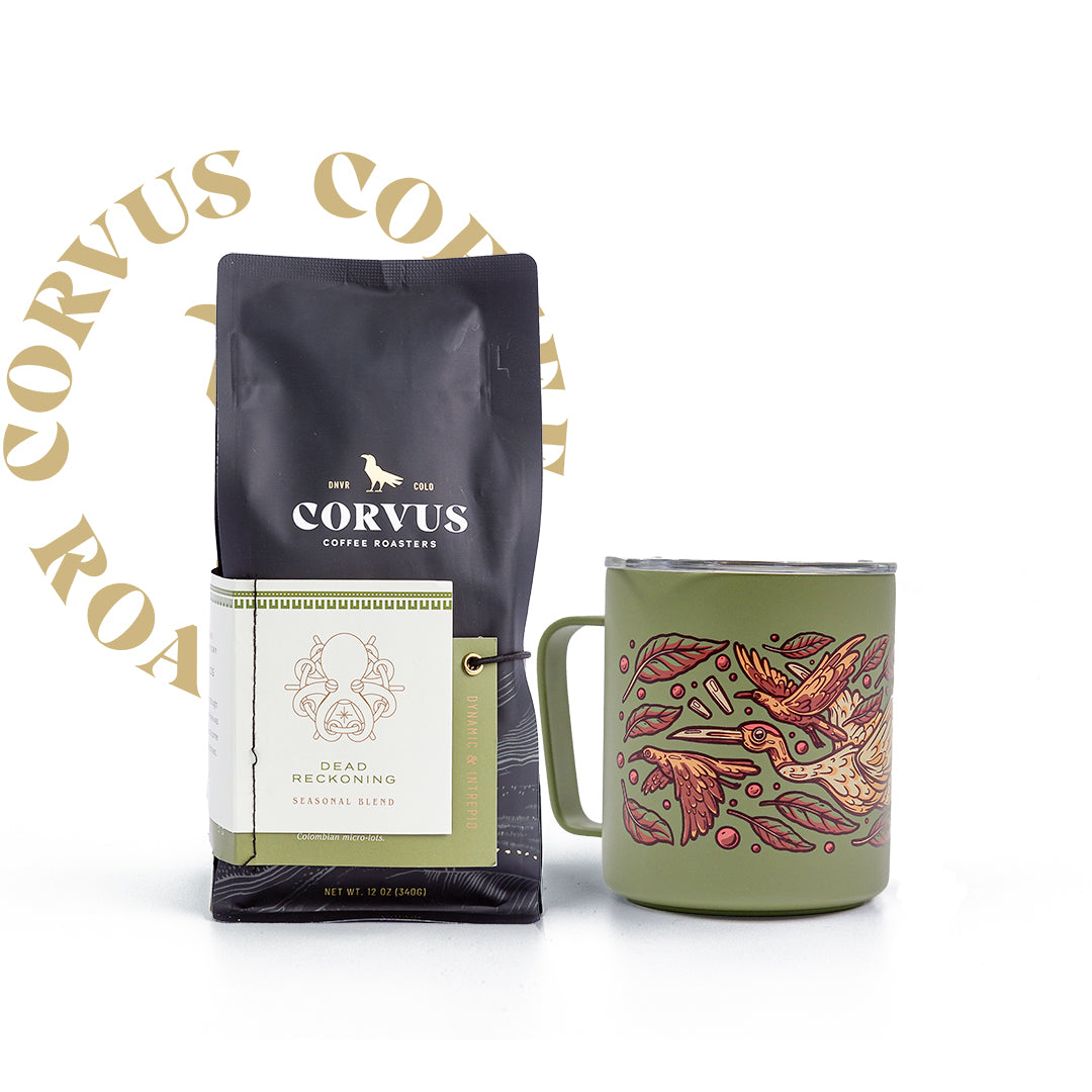 Dead Reckoning x Artist Mug Gift Box - Corvus Coffee