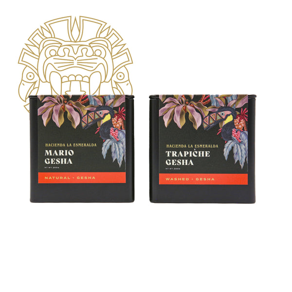 Hacienda La Esmeralda • Mario & Trapiche Gesha • Reserve 200g Tin