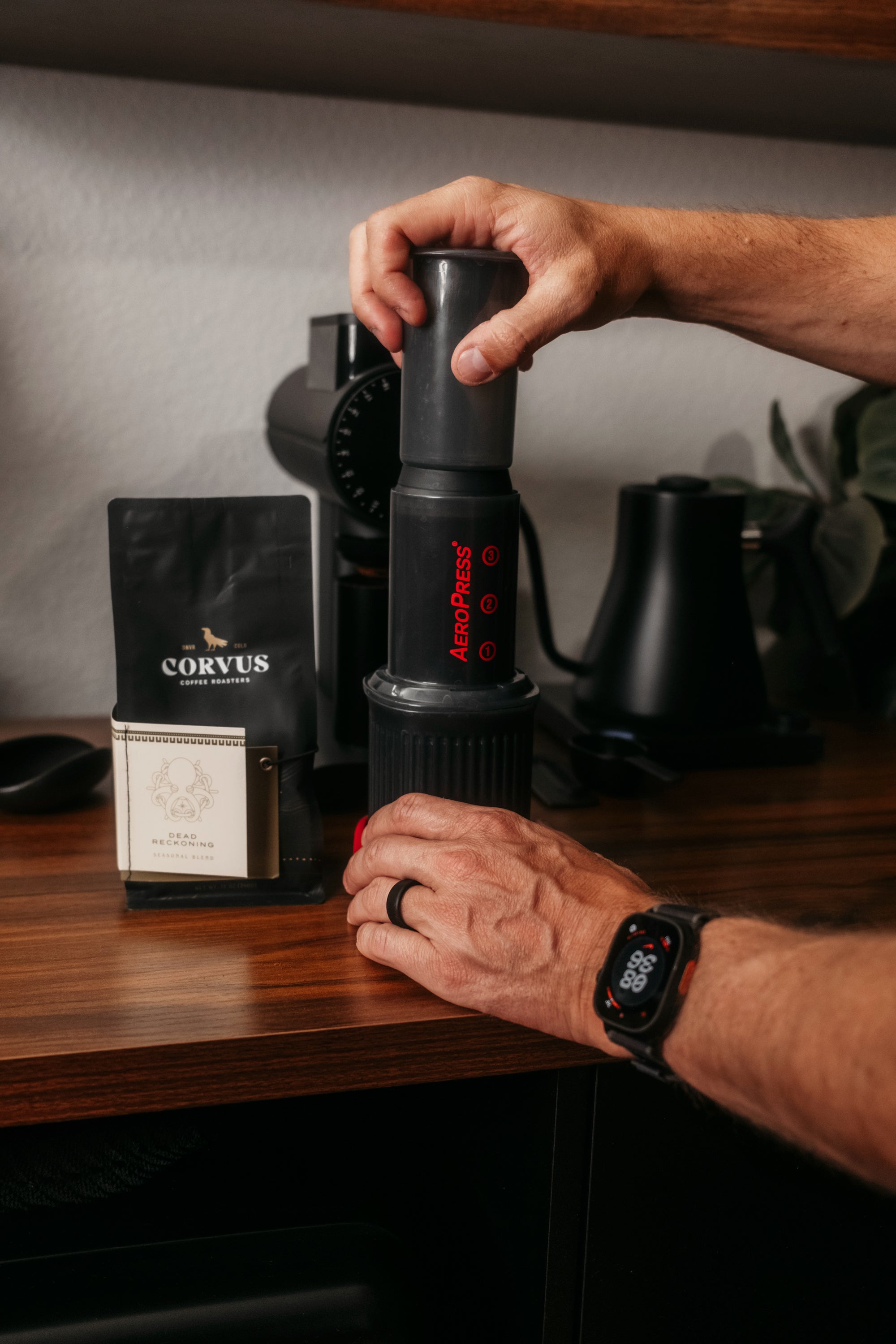 AeroPress Go Travel Coffee Maker - Corvus Coffee
