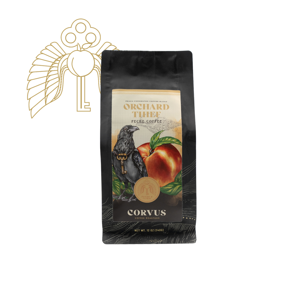 Orchard Thief | Corvus Coffee | Jairo Arcila Peach Co-Ferment Blend