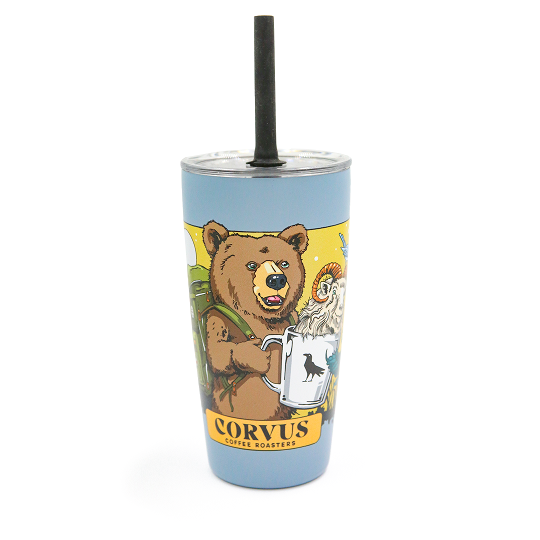 MiiR Bear Tumbler with Straw