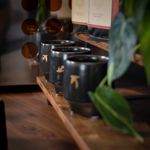 Kihara x Corvus Black Porcelain Cup