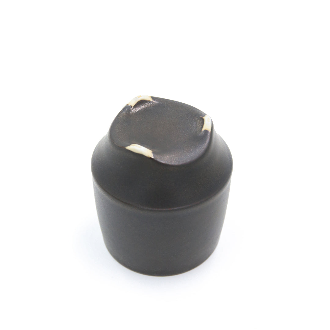 Kihara Black Porcelain Cup