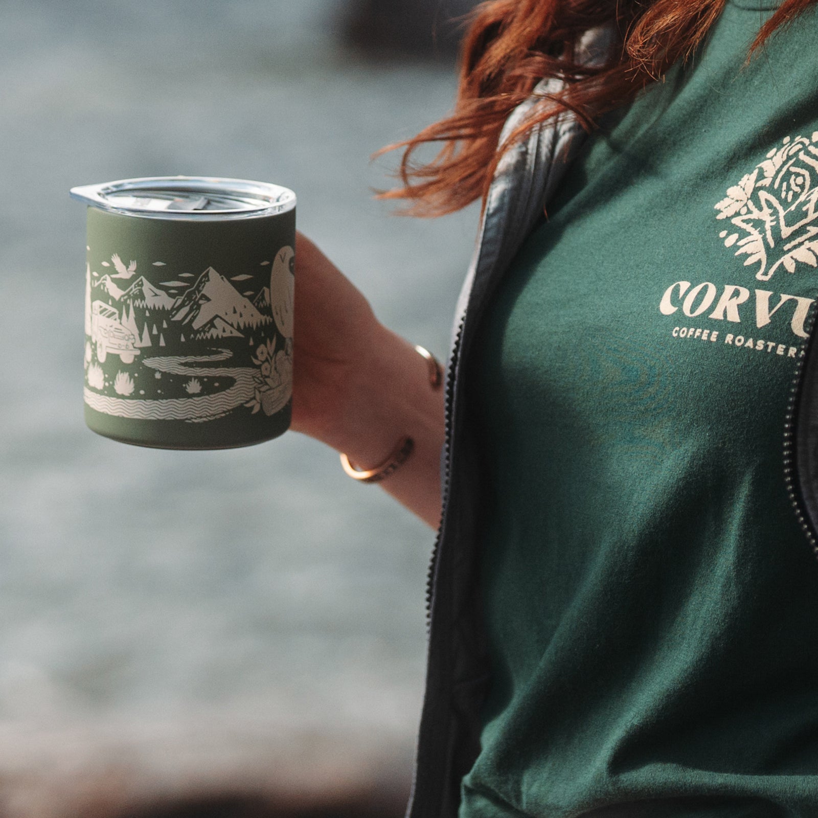 Evergreen Campsite MiiR Camp Mug