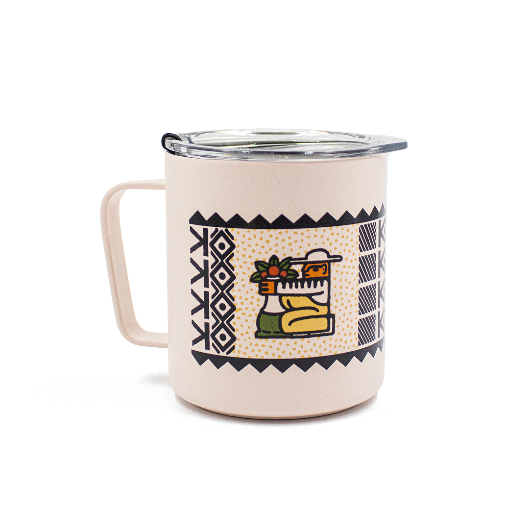 Spirit of Africa Enamel Camp Mug - Corvus Coffee