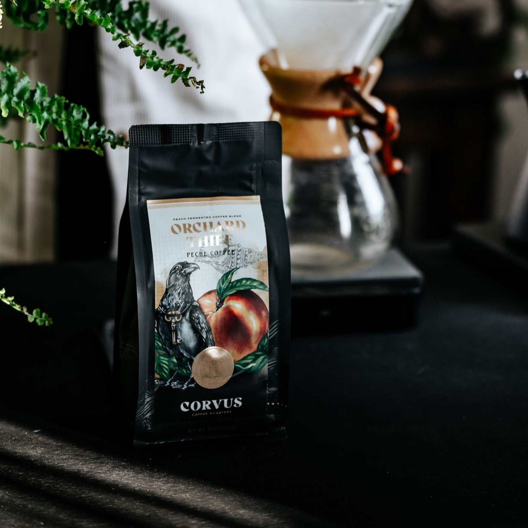 Buy specialty craft coffee with this peche blend